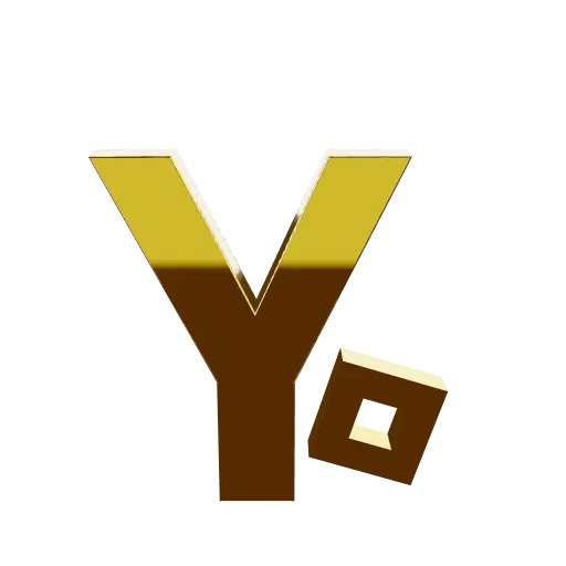 Youtublox gold Y logo